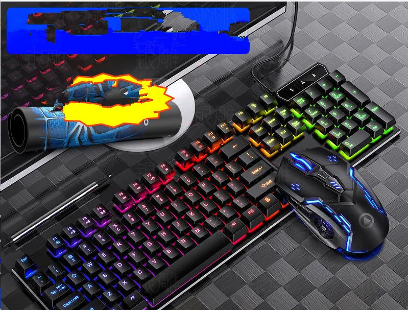 RGB Gaming Keyboard and Mouse Set