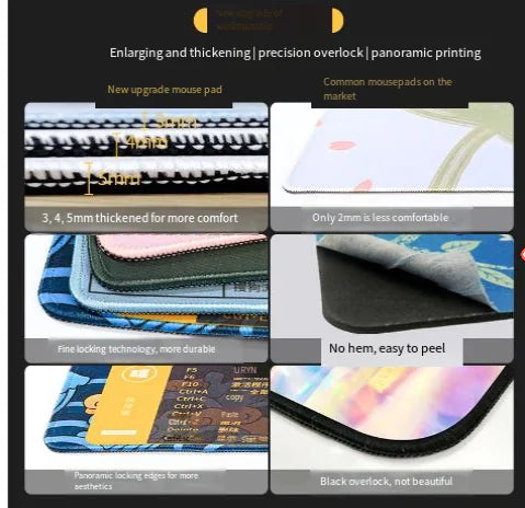 Jujutsu Kaisen Extra Large Thick Gaming Mouse Pad