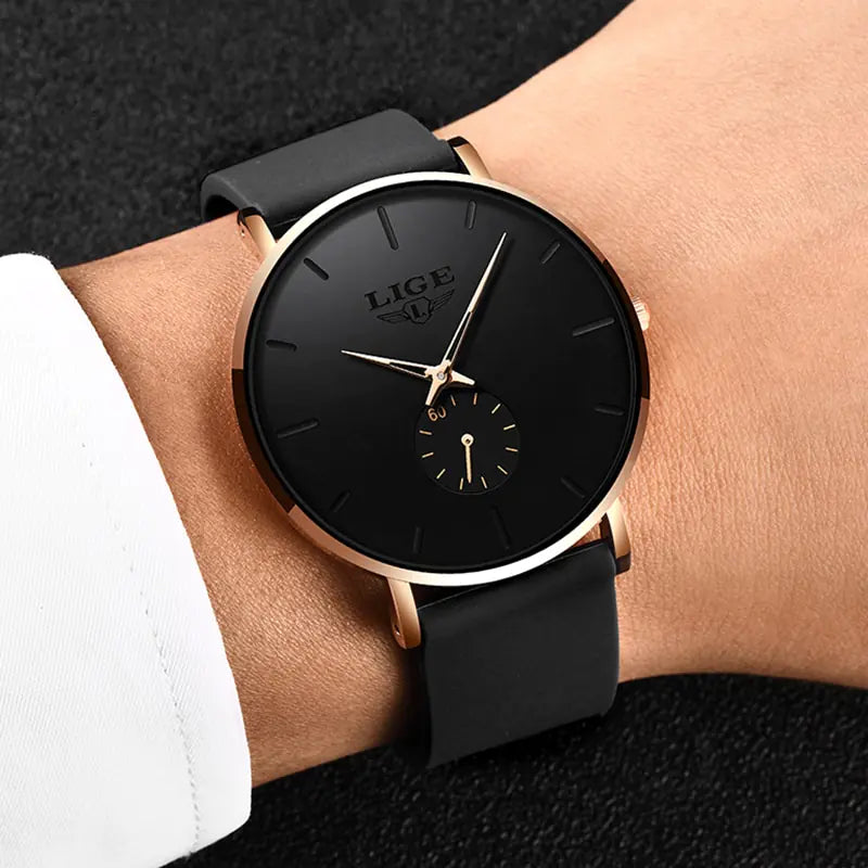 Men's Sleek Quartz Watch