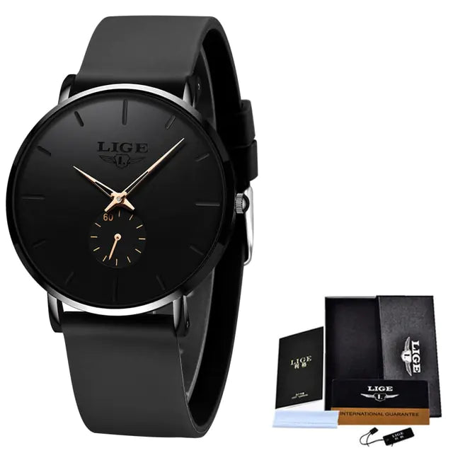 Men's Sleek Quartz Watch