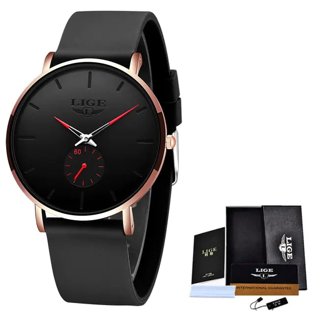 Men's Sleek Quartz Watch