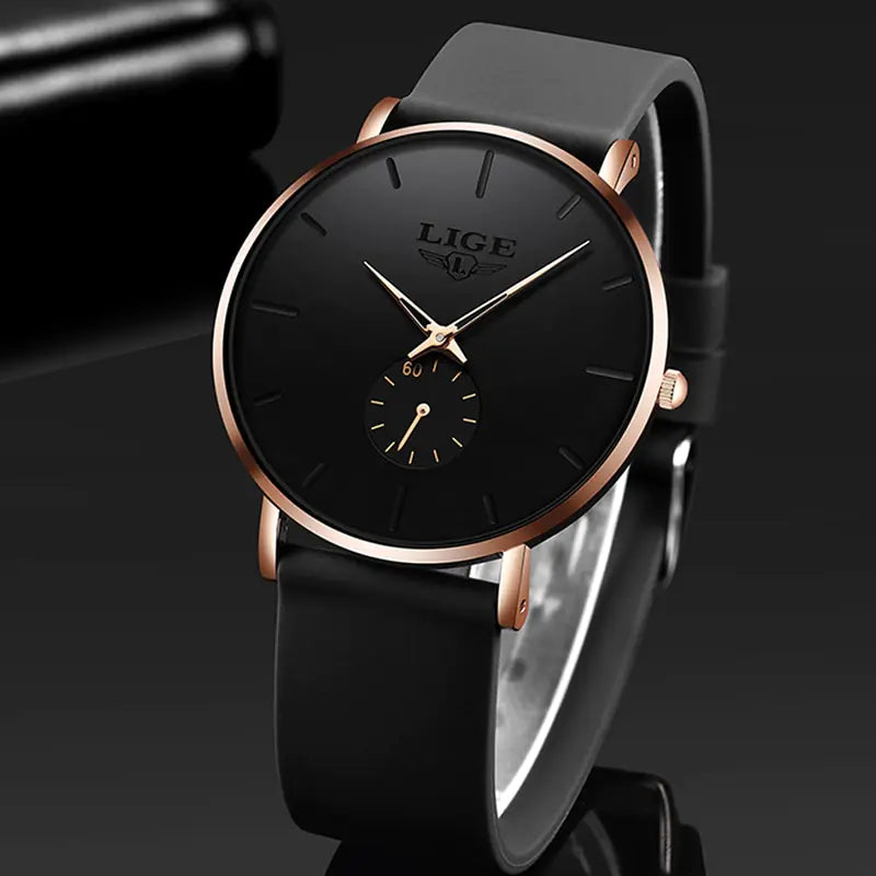 Men's Sleek Quartz Watch