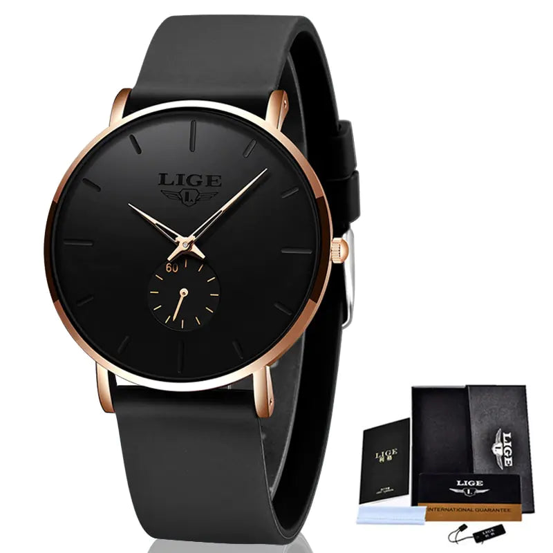 Men's Sleek Quartz Watch