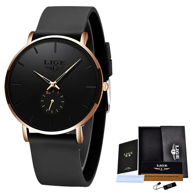 Men's Sleek Quartz Watch