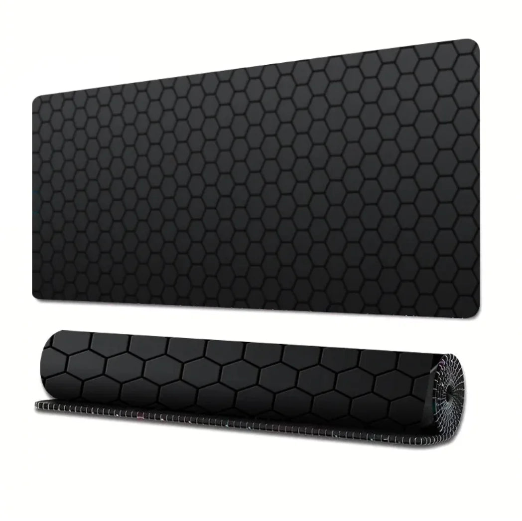 Extended Gaming Mouse Pad with Line Design